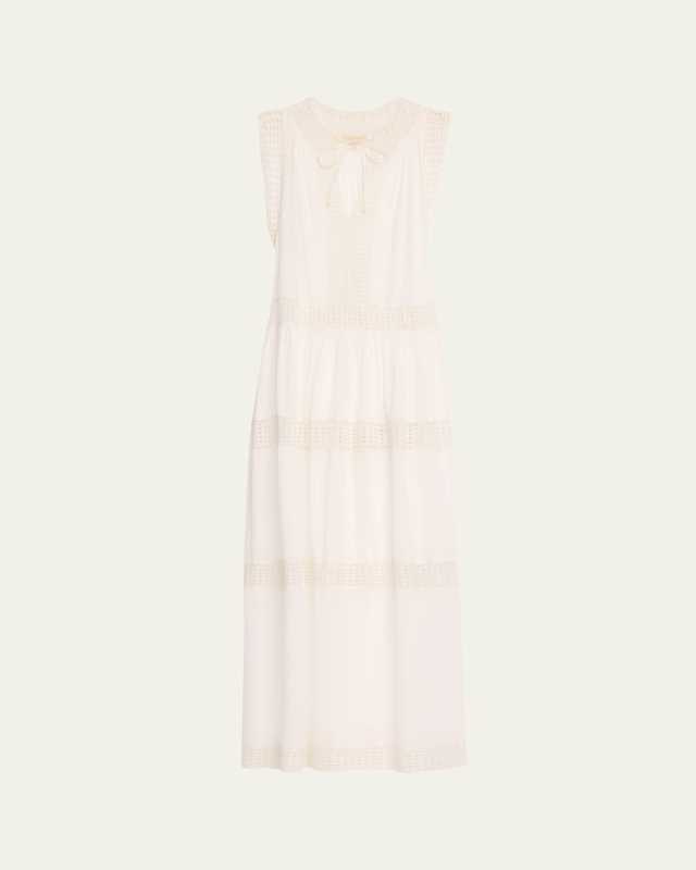 Thalia Crochet Maxi Dress